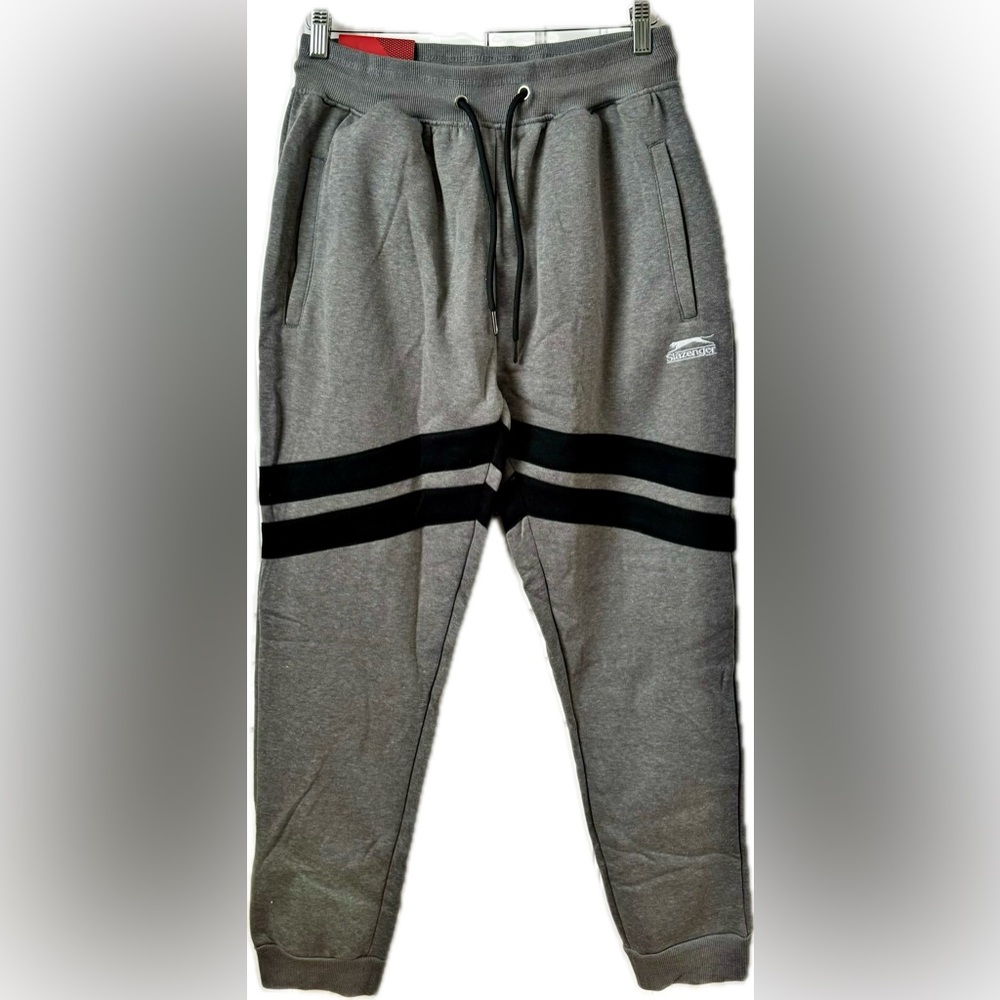 Slazenger Joggers with Black Stripes